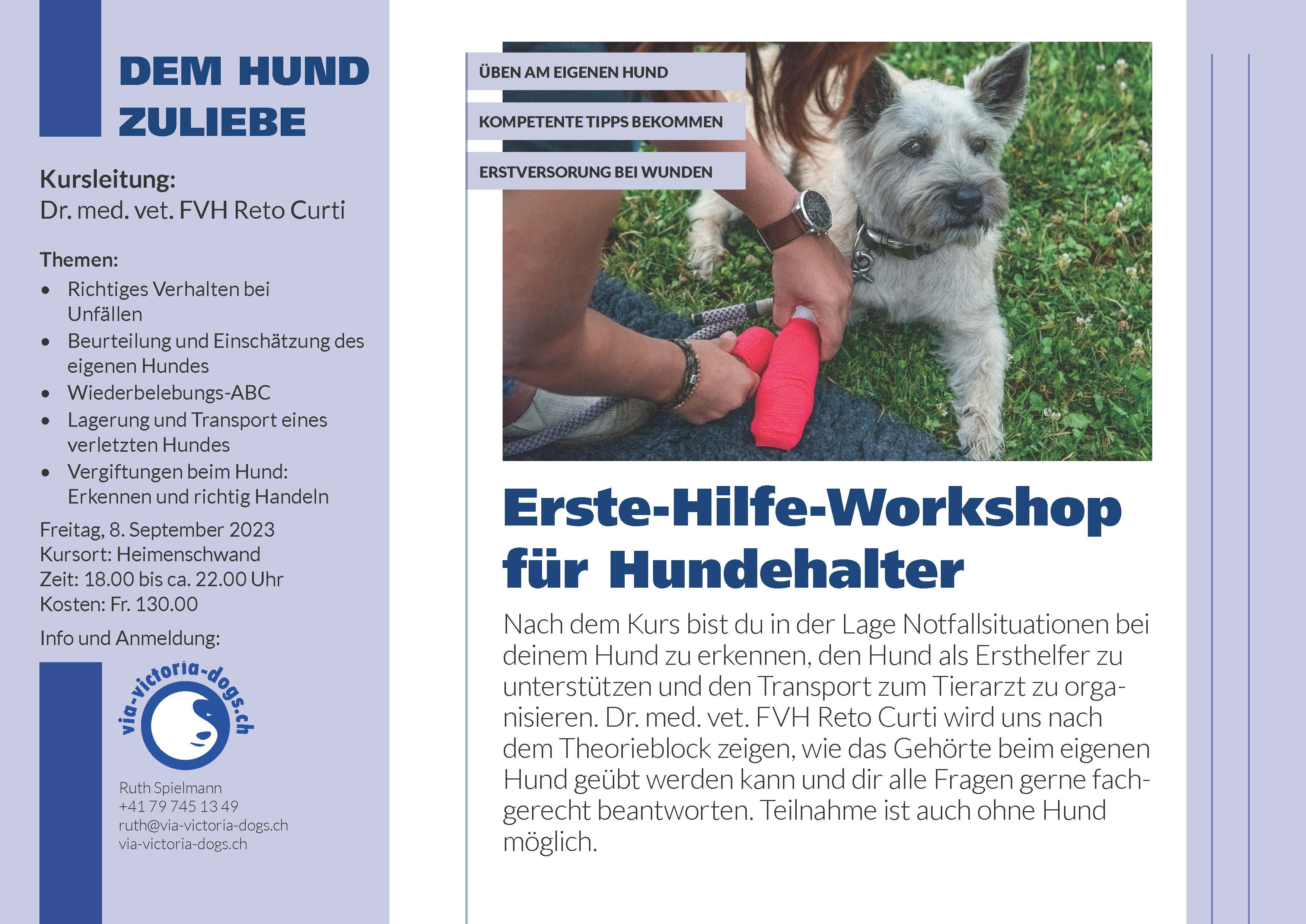 Flyer 1 Hilfe Kurs